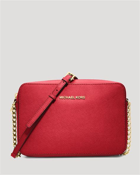 handtasche marke michael kors rot|Michael Kors saffiano handbag.